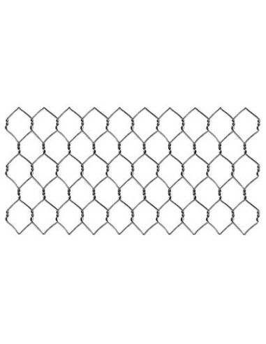 ROLLO 50mt ENREJADO TRIPLE TORSION 13.x0,6mm 80cm