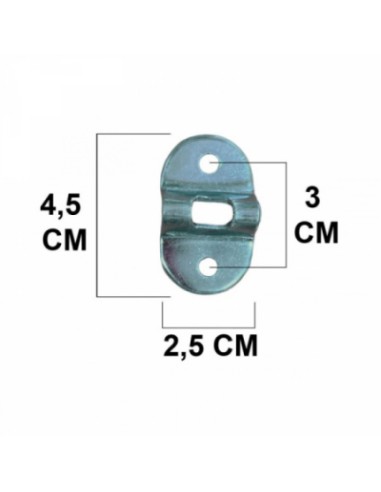 BLISTER 4 ANILLAS C/PLACA SUJECCION SUELO 80230 FERPASA