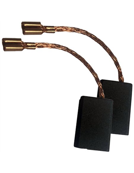 Juego 2 escobillas 102.306.06 para powx0611 powerplus