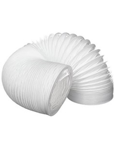 TUBO SECADORA BLANCO FLEXIBLE 3mt 125mm ESPIROFLEX 2