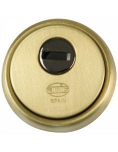 ESCUDO HUECO LATON MATE 65mm MOD. 31 6360 AMIG 2
