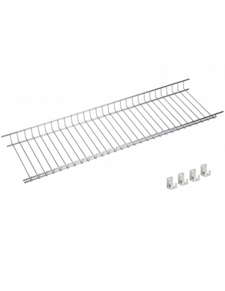 Escurrevasos inoxidable 75x21,5cm 92075 sauvic