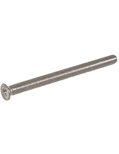 BLISTER 4 TORNILLOS CILINDRO M5x65mm NIQUEL 92189