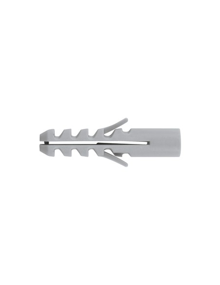 BLISTER 15 TACO PLASTICO GRIS 7mm