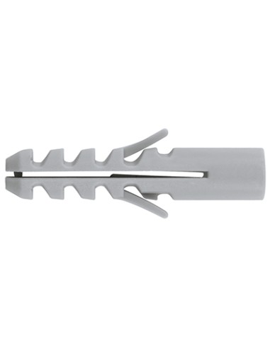 BLISTER 15 TACO PLASTICO GRIS 7mm
