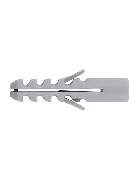 BLISTER 15 TACO PLASTICO GRIS 7mm