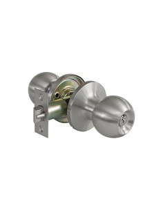 POMO REDONDO LLAVE Y CONDENA CROMO MATE MOD. 610 11161 AMIG