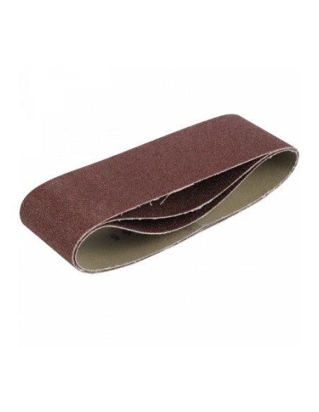 SET 3 BANDAS LIJA 75x533mm G80 KRT242005 KREATOR