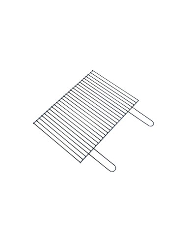 Parrilla rectangular barbacoa leña 60x40cm