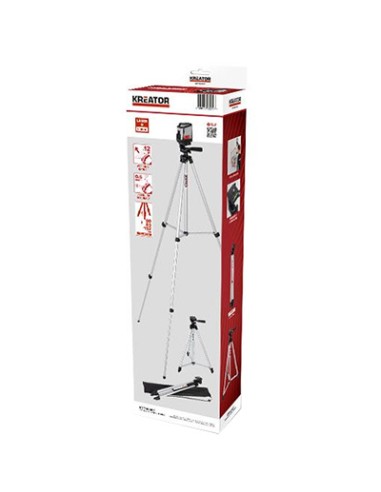 NIVEL LASER CON TRIPODE Y MALETIN KRT706300T KREATOR