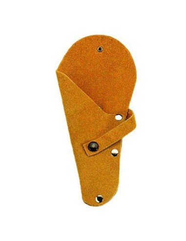 FUNDA DE CUERO TIJERA NARANJA DE 80X190mm 275.1 HERSOL