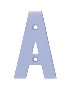 LETRA A INOX 10cm 6762 AMIG 2
