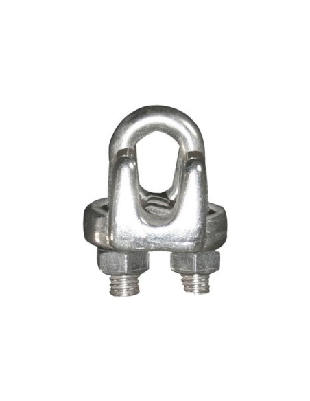 BOLSA 25 SUJETACABLE GALV. 8mm 5/16 DIN 741