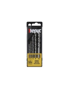 JUEGO 5 BROCAS WIDIA (4-5-6-8-10mm) DIAMOND HEPYC