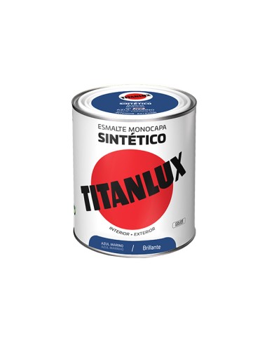 Esmalte azul marino 750ml 551 titanlux
