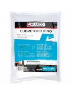 CUBRETODO PLASTICO 4x5mt FINO MIARCO 2