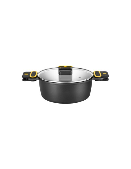 CACEROLA ALTA C/TAPA ALUMINIO FUNDIDO 32cm DAILY 510332 BRA