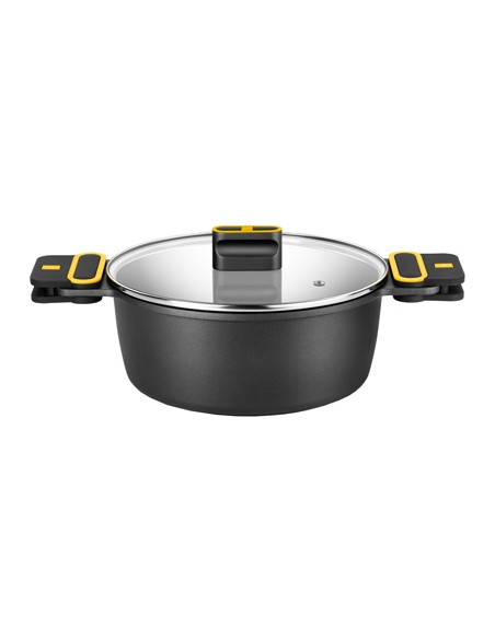 CACEROLA ALTA C/TAPA ALUMINIO FUNDIDO 32cm DAILY 510332 BRA