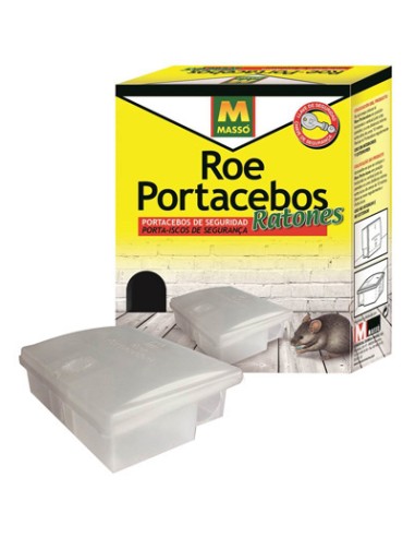 PORTACEBOS RATONES CON LLAVE SEGURIDAD 231319 MASSO