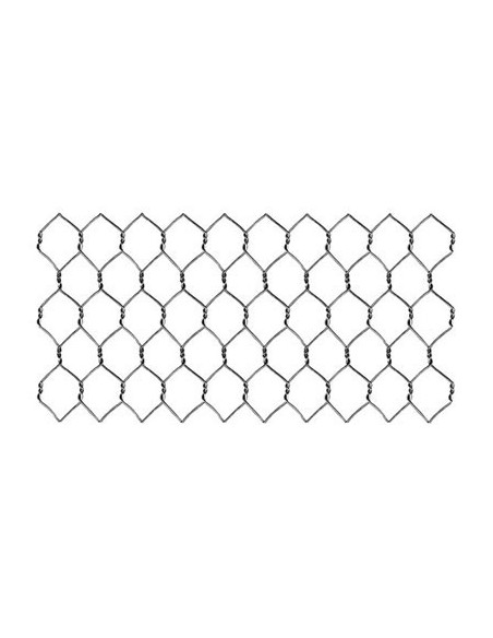 ROLLO 50mt ENREJADO TRIPLE TORSION 19x0,6mm 80cm