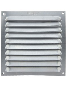 Rejilla ventilacion aluminio natural 20x20cm cis 2