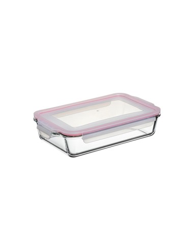 TAPER HERMETICO BOROSILICATO RECTANGULAR 2,2lt 1161309 TATAY
