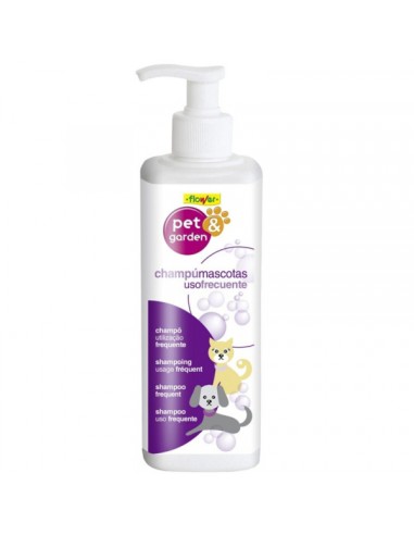 CHAMPU REPELENTE PARASITOS MASCOTAS 400ml PET FLOWER
