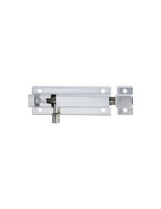 CAJA 10 PASADOR ALUMINIO PLATA 200mm MOD. 500 AMIG