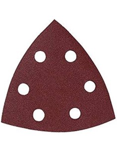 SET 5 HOJAS LIJA TRIANGULAR VELCRO 90mm G240 KRT210009 KREATOR 2