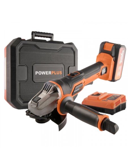 DESBARBADORA 115mm 1 BATERIA 40V Y CARGADOR POWDP35150 POWERPLUS