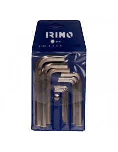 Juego 6 llaves allen 2-6mm 041011/111 irimo