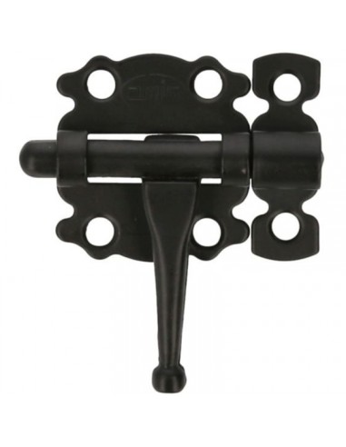 CERROJO CASTELLANO NEGRO 40mm mod.484 6117 AMIG