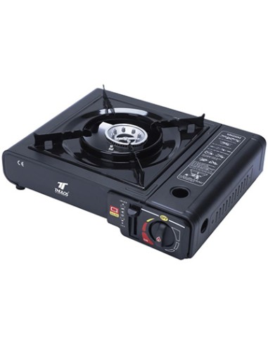 HORNILLO COCINA PORTATIL DUAL CARTUCHO VALVULA TH-GS019 THULOS