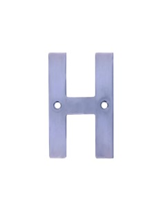 LETRA H INOX 10cm 10462 AMIG