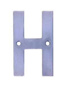 LETRA H INOX 10cm 10462 AMIG 2