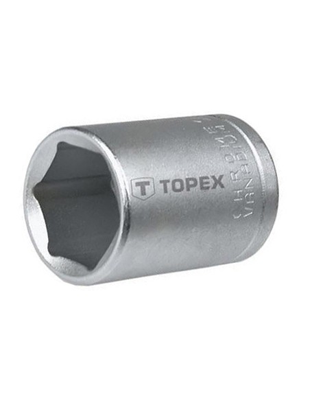 LLAVE VASO 14mm 1/2 CR-VAN. 38D714 TOPEX