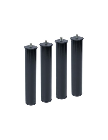 Juego 4 patas canape somier fijas 25cm atornillar 50mm