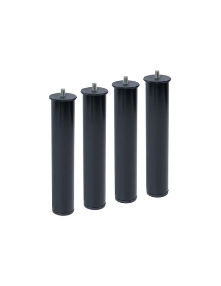 JUEGO 4 PATAS CANAPE SOMIER FIJAS 25cm ATORNILLAR 50mm