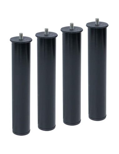 JUEGO 4 PATAS CANAPE SOMIER FIJAS 25cm ATORNILLAR 50mm