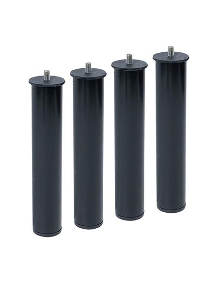 JUEGO 4 PATAS CANAPE SOMIER FIJAS 25cm ATORNILLAR 50mm