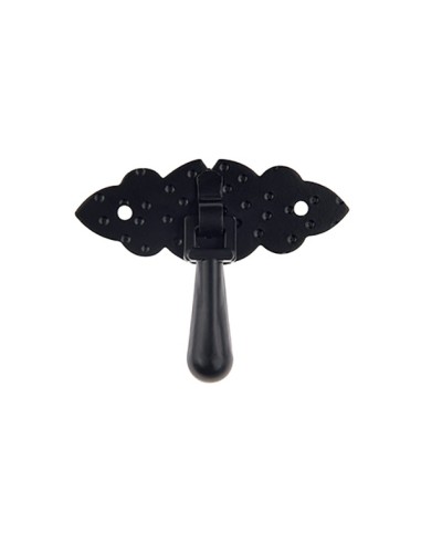 TIRADOR PENDULO HORIZONTAL CASTELLANO NEGRO 80-P