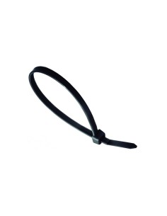 BOLSA 100 BRIDAS NYLON 3,6x300mm NEGRA INDEX