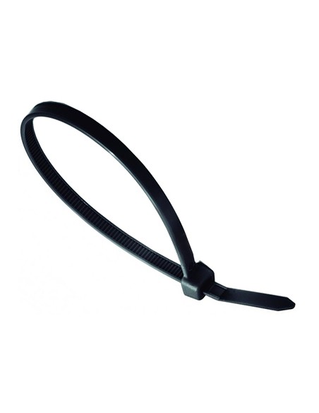 BOLSA 100 BRIDAS NYLON 3,6x300mm NEGRA INDEX