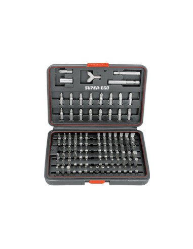 Jgo 100 puntas atornillar 1/4 cr-vanadio seh1500 super ego