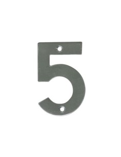 NUMERO 5 INOX 10cm 6773 AMIG