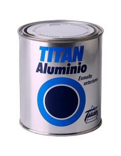 ESMALTE ALUMINIO EXTERIORES 750ml TITAN 2