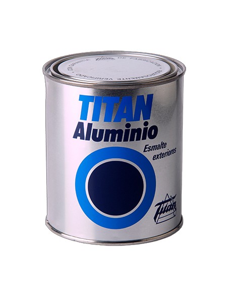 ESMALTE ALUMINIO EXTERIORES 750ml TITAN