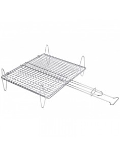 PARRILLA DOBLE PESCADO 25x30cm ZINCADA 2589 SAUVIC