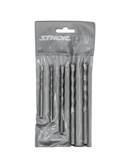 JUEGO 5 BROCAS WIDIA 4-10mm 23331 STHOR