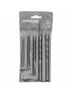 Juego 5 brocas widia 4-10mm 23331 sthor 2